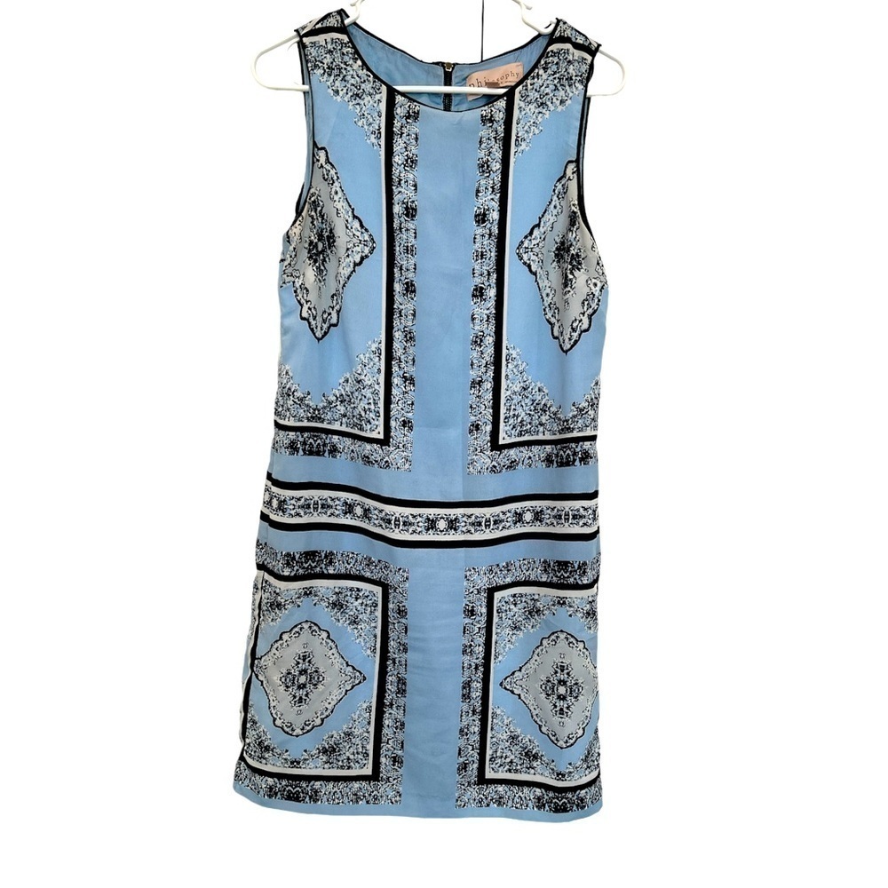 Philosophy Dress Blue Sleeveless